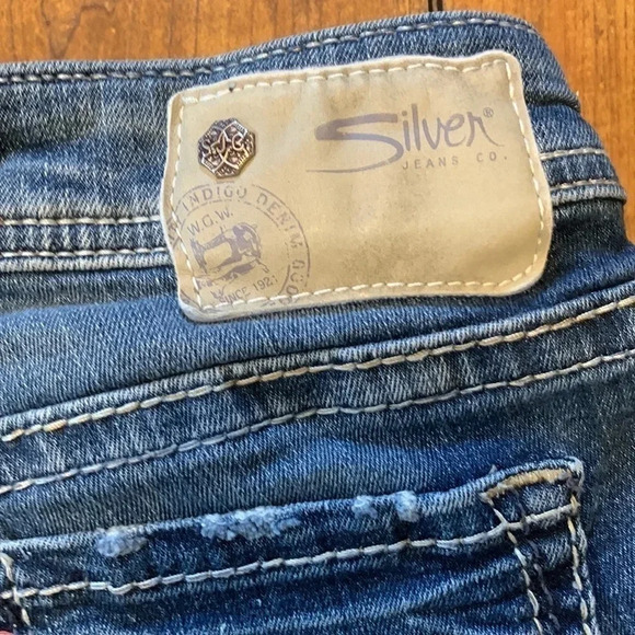 Silver aiko mid ankle skinny jeans - Picture 8 of 9